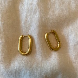 Madewell carabiner earrings